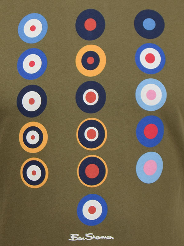 Ben Sherman Khaki History Of Target T Shirt