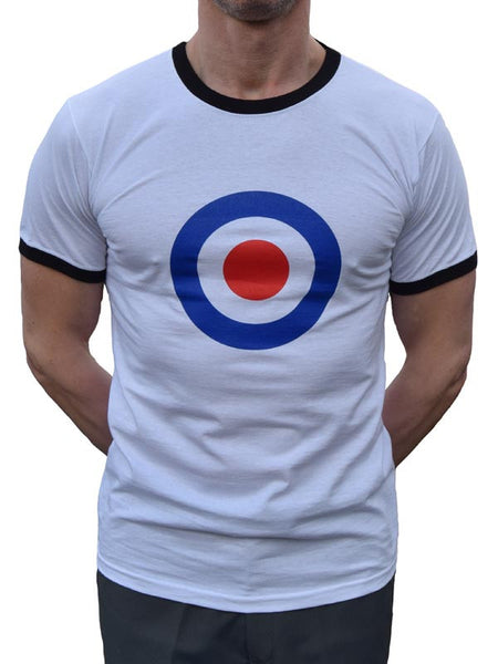 Mod Target Ringer T Shirt