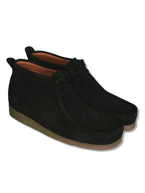 Delicious Junction Black Suede Wallabee Boots—Lammy Man Ska, Mod and ...