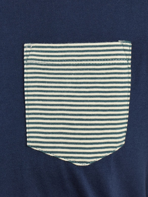 Merc Navy Pocket T Shirt