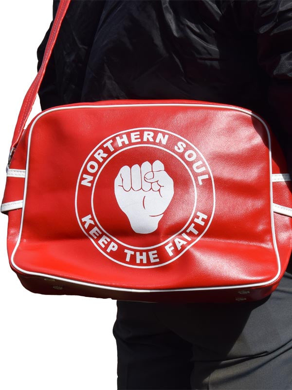 Pop Boutique Northern Soul Red Shoulder Bag