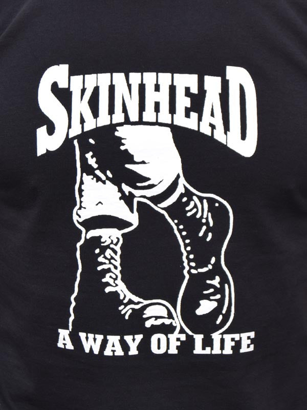 Skinhead Way Of Life Black T Shirt