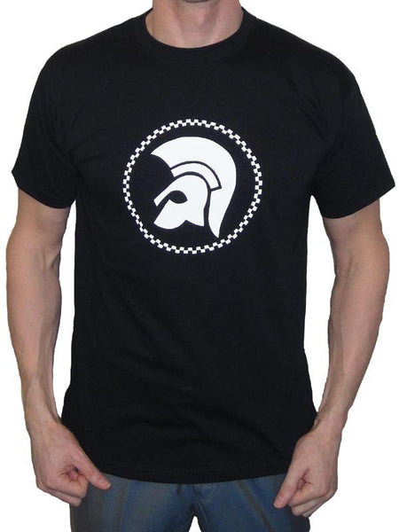 Black Trojan Head T Shirt